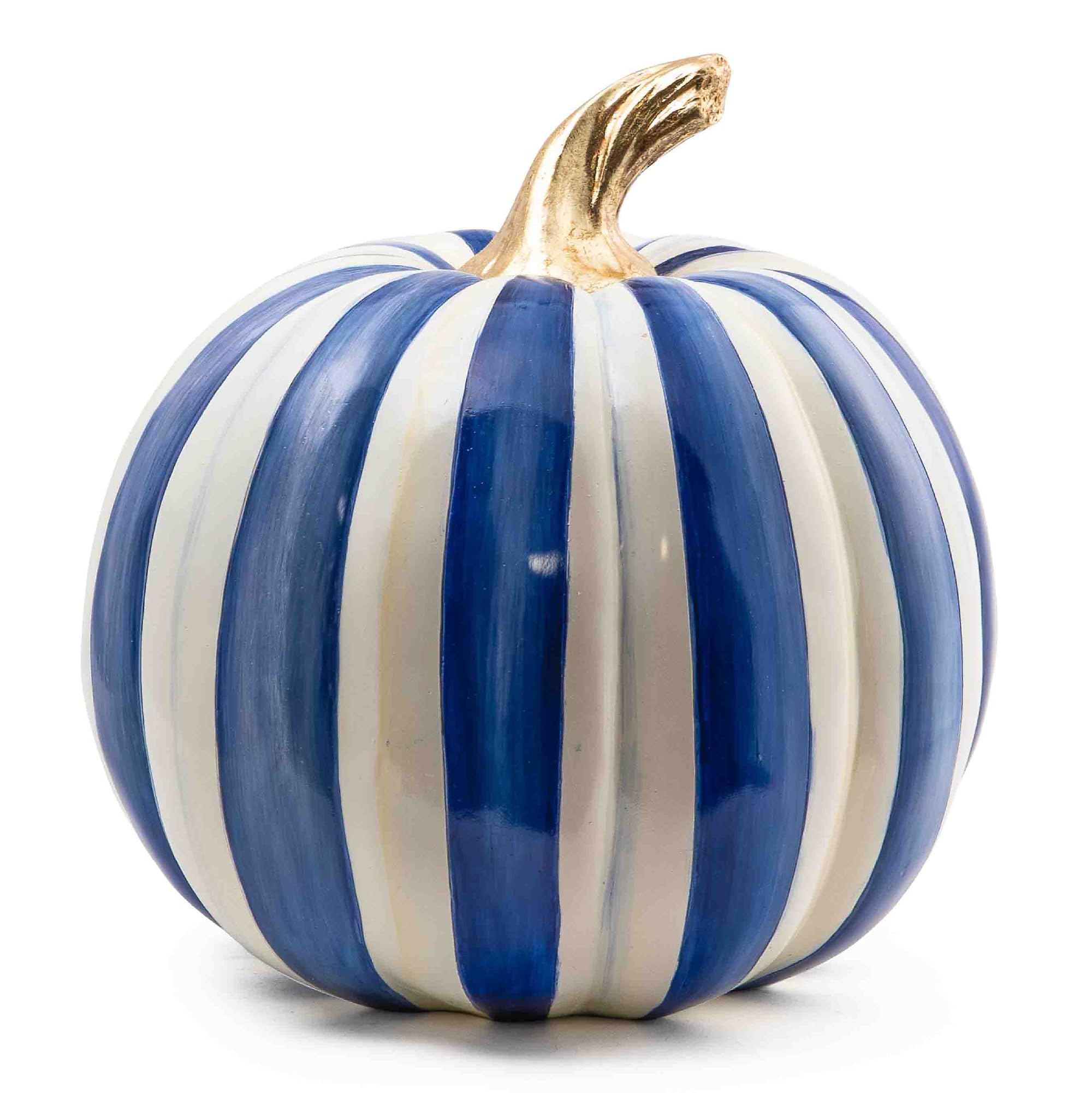 Amazon.com: MACKENZIE-CHILDS Medium Pumpkin, Resin Halloween and